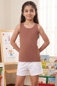 Zivame Girls Solid Tank Tops (Pack of 2) - Multicolor — thumbnail 9